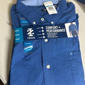 Izod man button up long sleeve